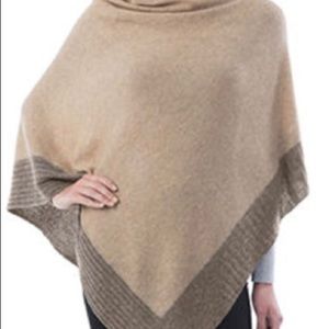 Celeste Wool Poncho